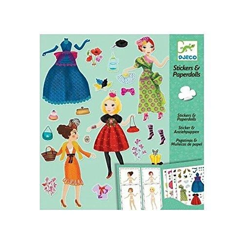 Djeco Reusable Stickers and Paper Dolls