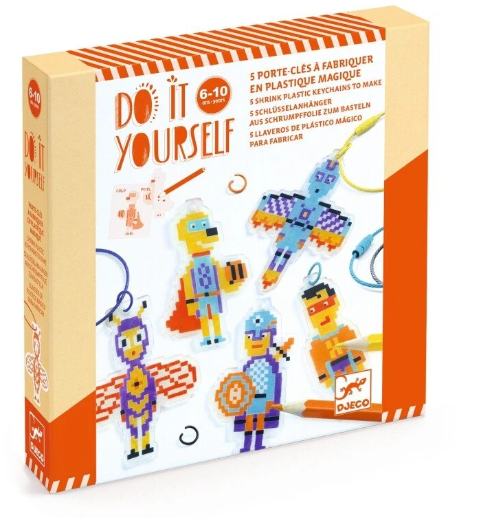 Djeco DIY - Magic Plastic Charms