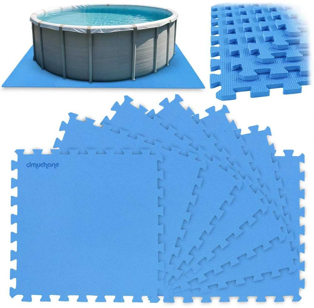 Dmuchane Foam mat for pool puzzle