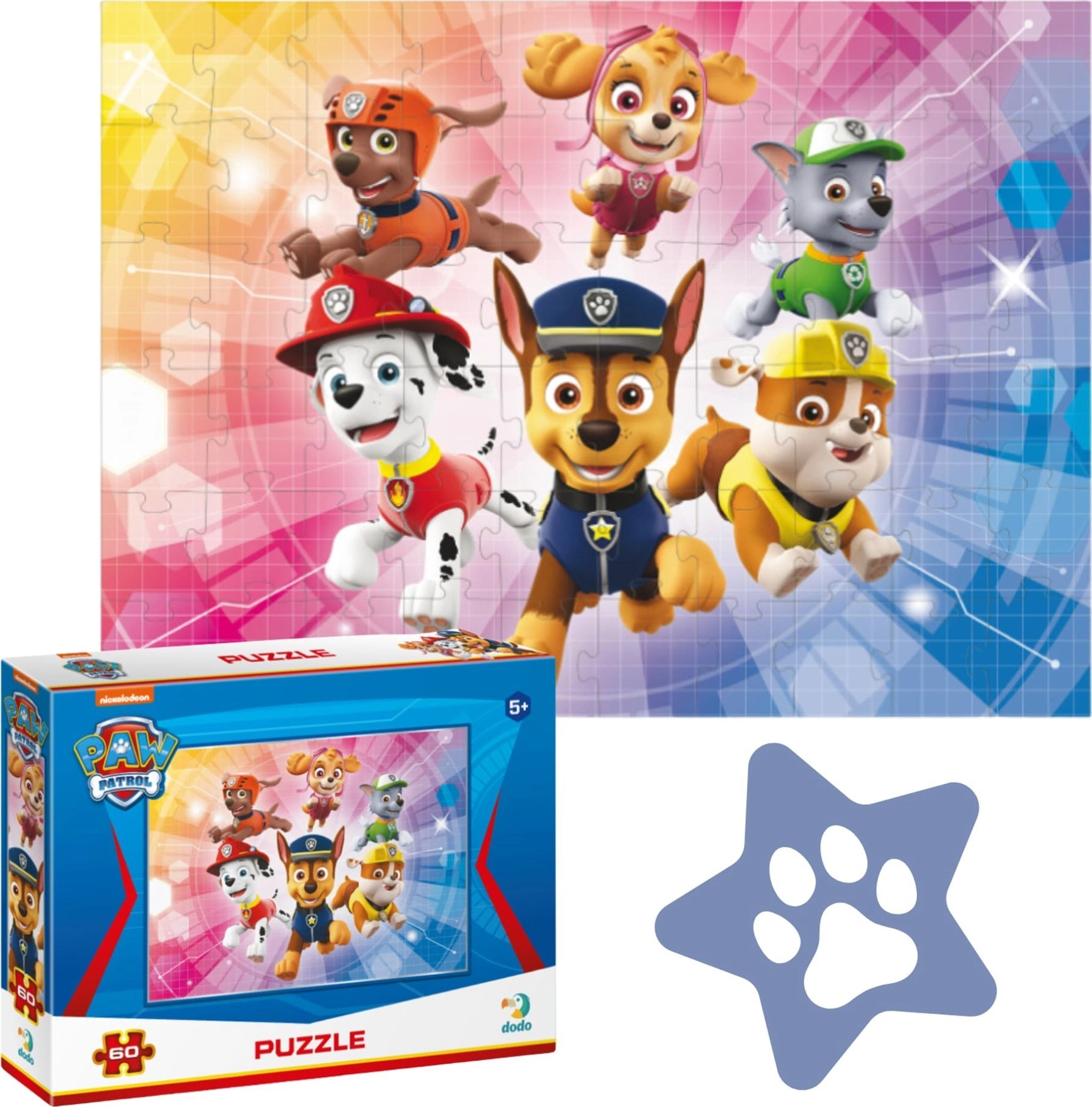 Puzzle 60 Paw Patrol 13710156 4823115905734