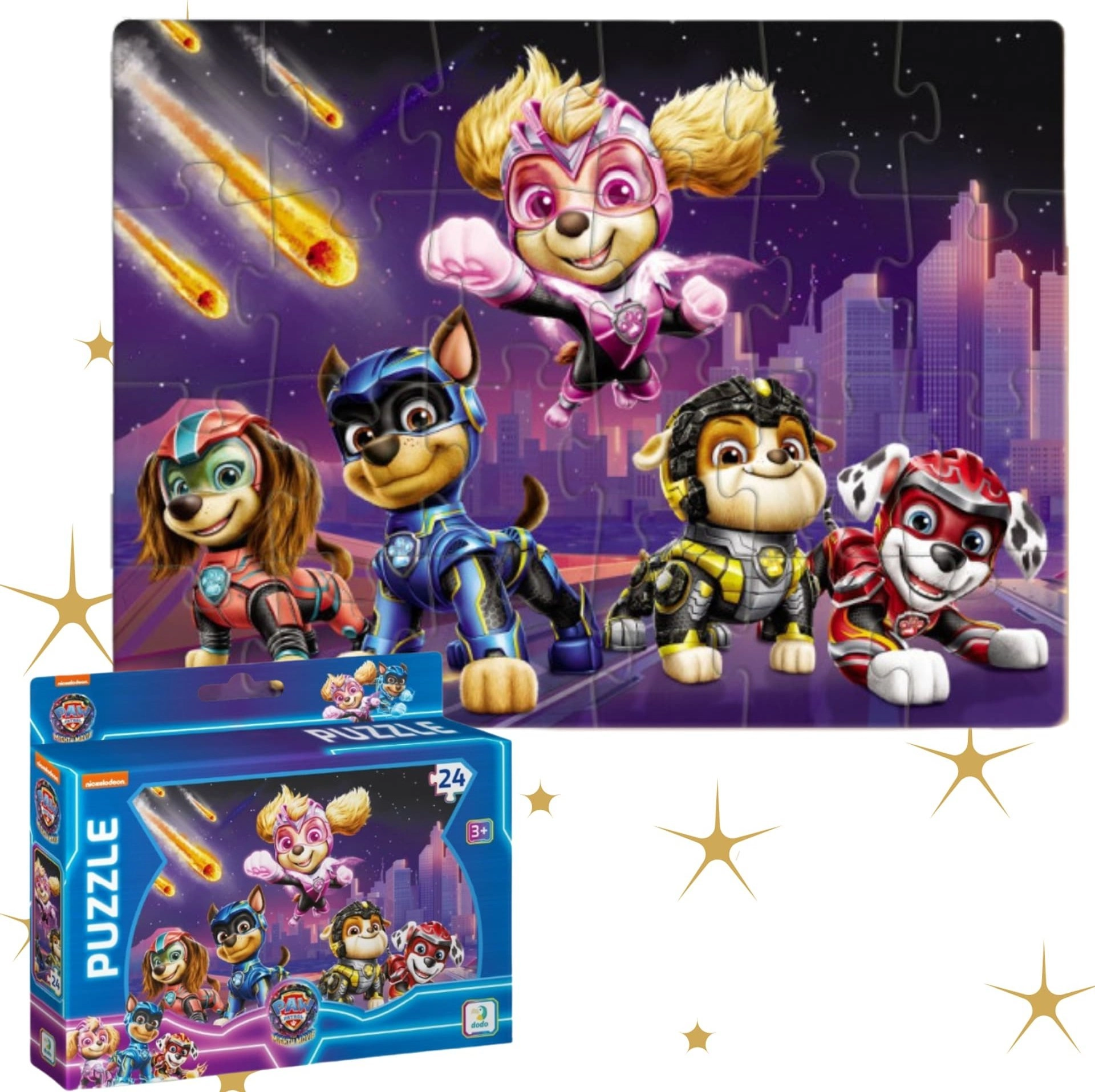 Puzzle 16 Paw Patrol. Time for