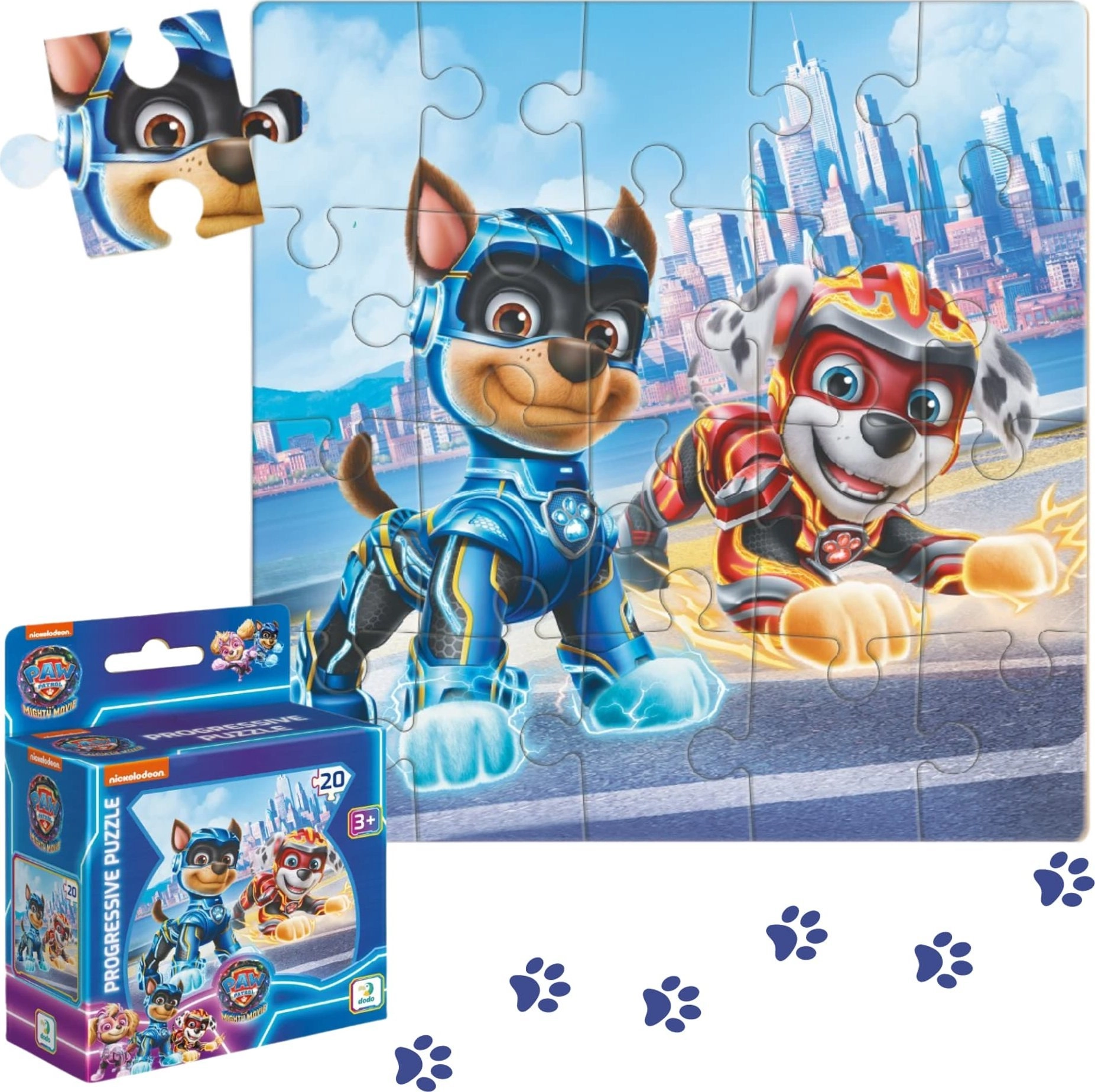 Puzzle 24 Psi Patrol. Chase i