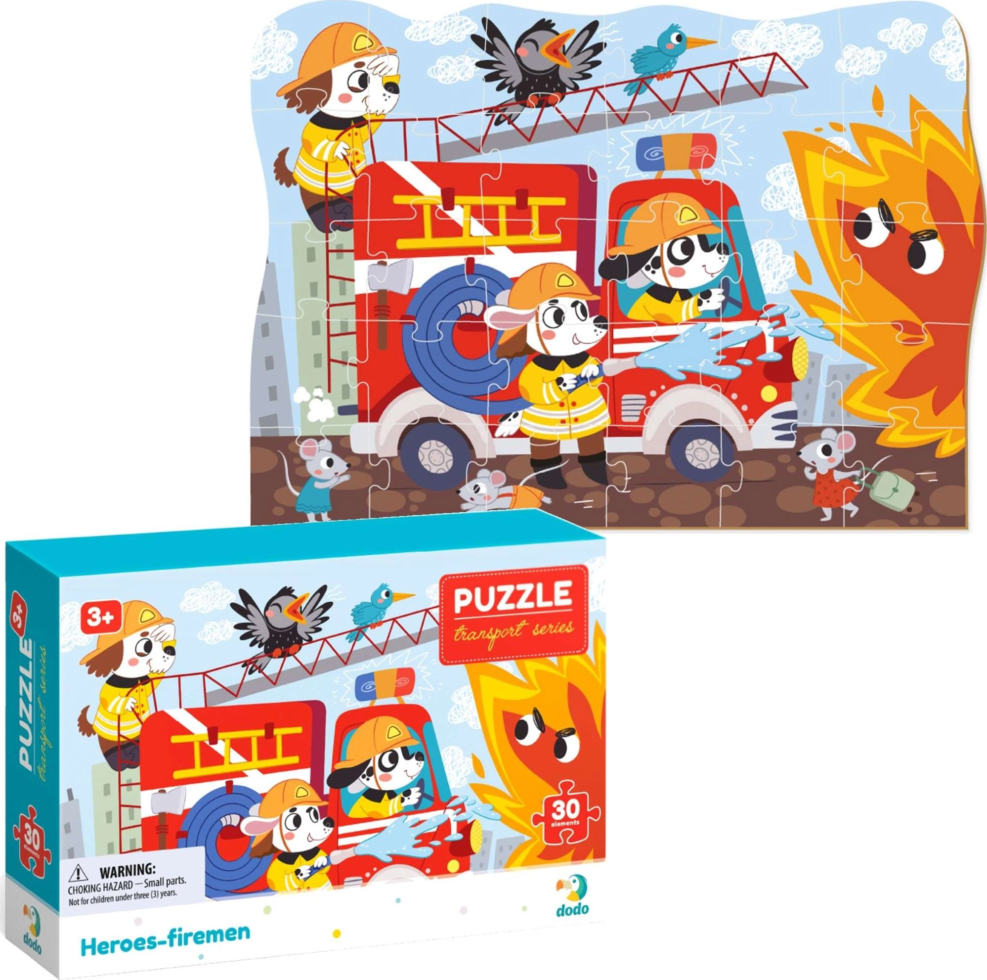 Puzzle 30 professions heroic firefighters dop300372