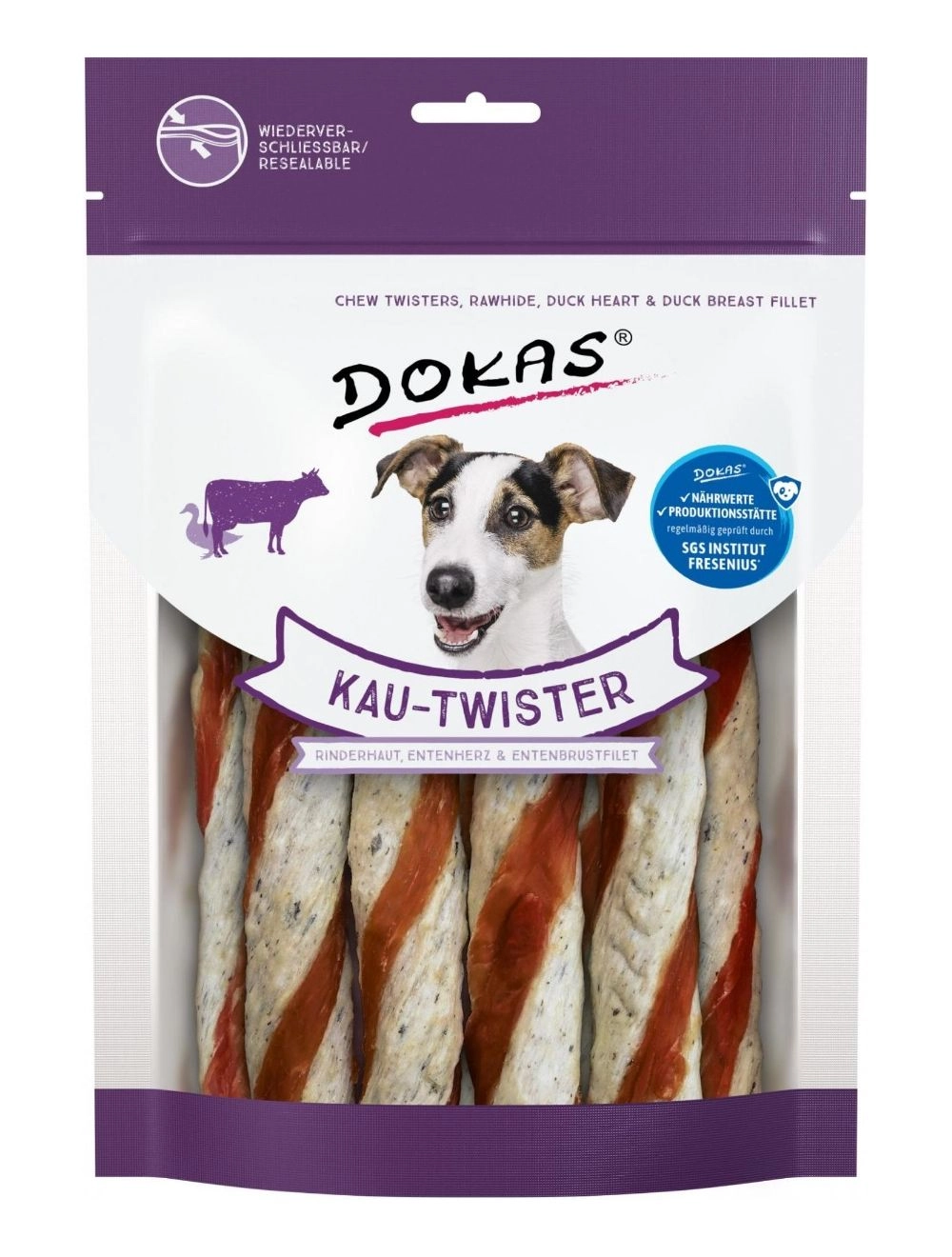 Dokas - Chew Twister cow and