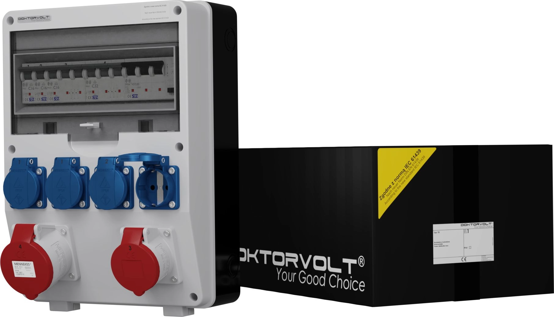 Doktorvolt Construction switchgear TD-S/FI 32A 16A