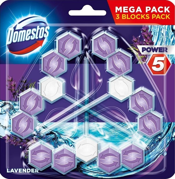Domestos DOMESTOS_Power 5 kostka toaletowa Lavender