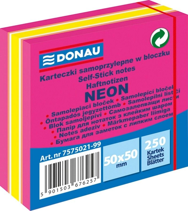 Donau KOSTKA SAMOPRZYLEPNA  DONAU  50X50MM  1X250K