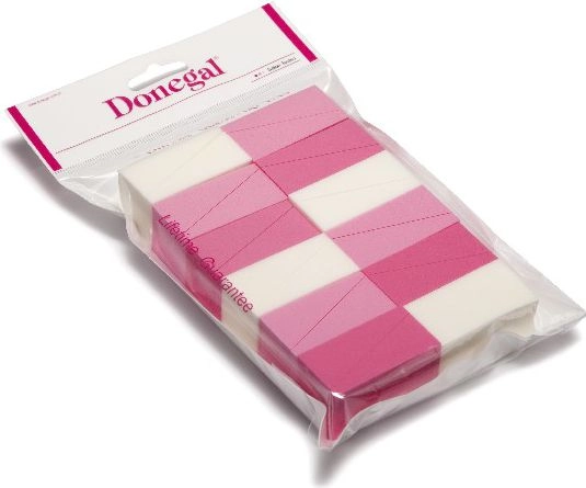 Donegal COSMETIC SPONGE rectangle 24pcs (4301)