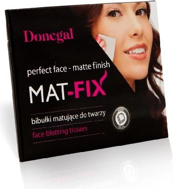 Donegal BIBUŁKI MATUJĄCE do twarzy Mat-Fix