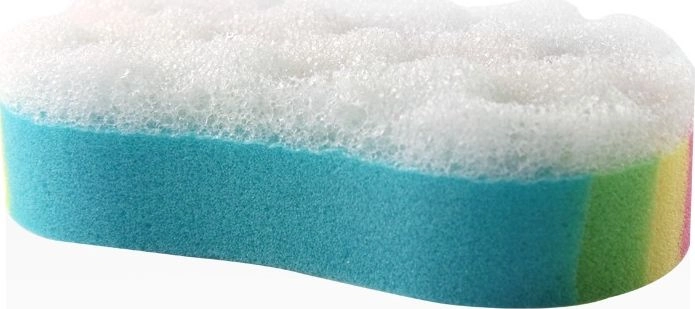 DONEGAL Colorful bath sponge (6047) 1