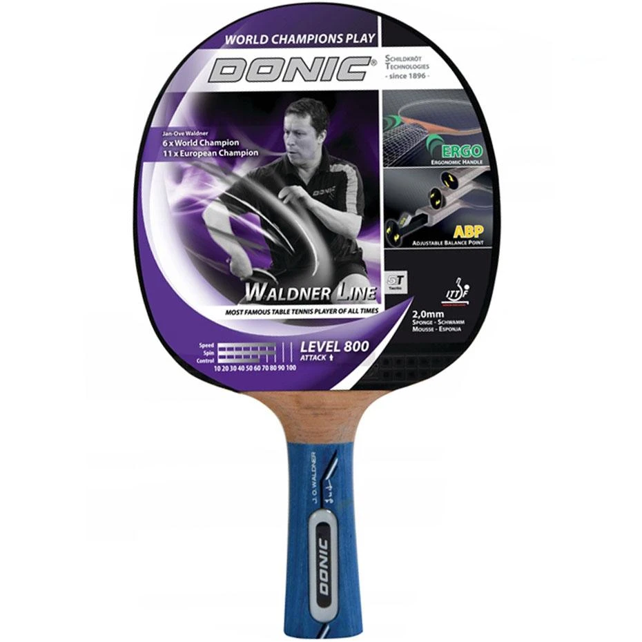 Flowerpots Waldner 800 table tennis racket
