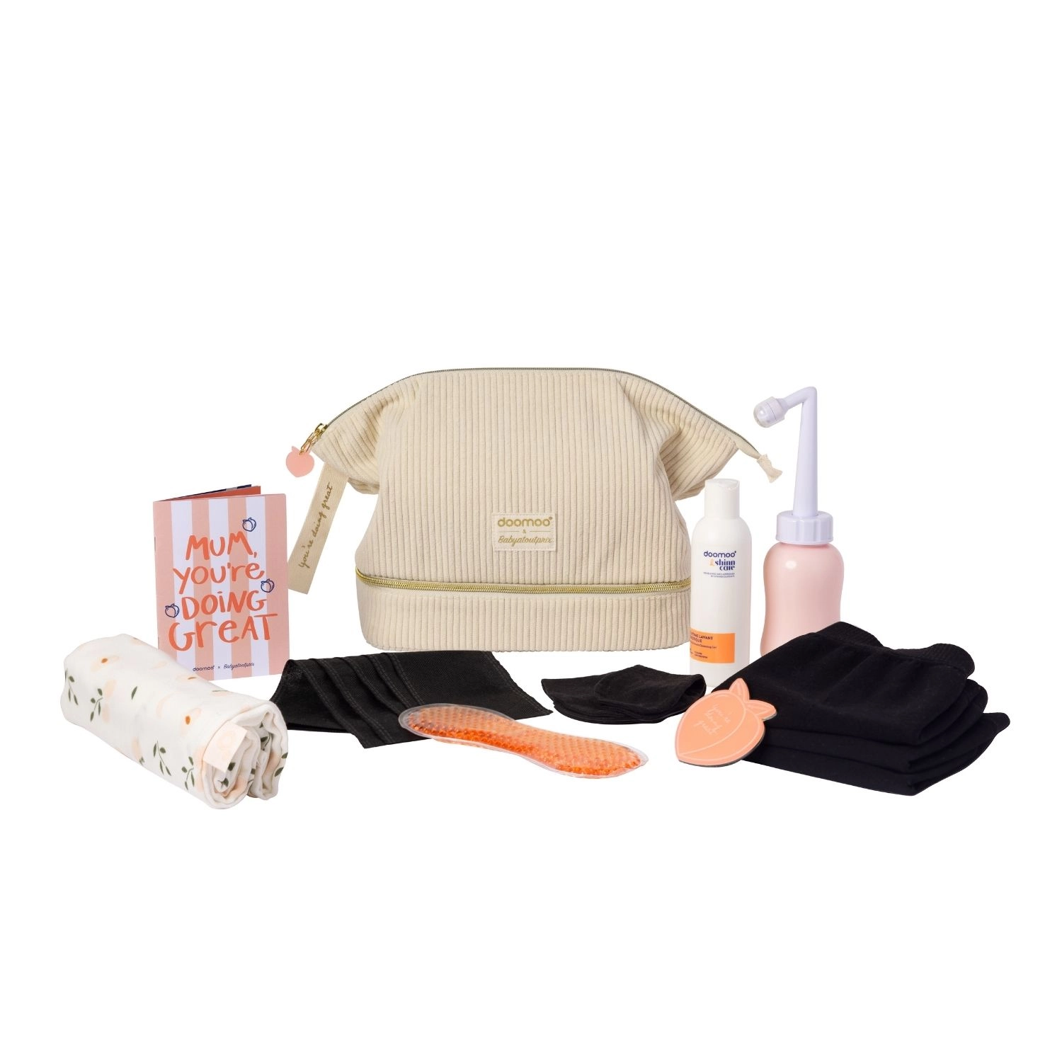 Doomoo - Toiletry Bag with Pregnancy
