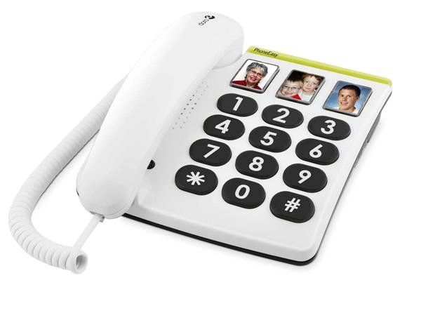 Doro PhoneEasy 331ph White 380002 7322460046309