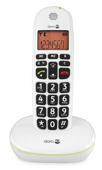 Doro PhoneEasy 100w DECT telephone Caller