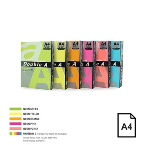 Colored Neon paper Double A  75g