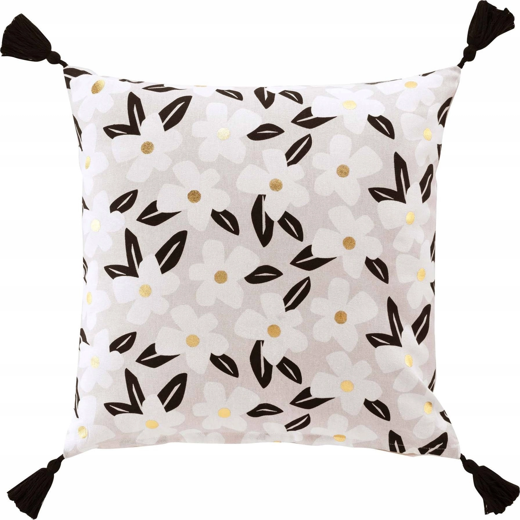 Douceur d`Interieur Decorative cushion of cotton
