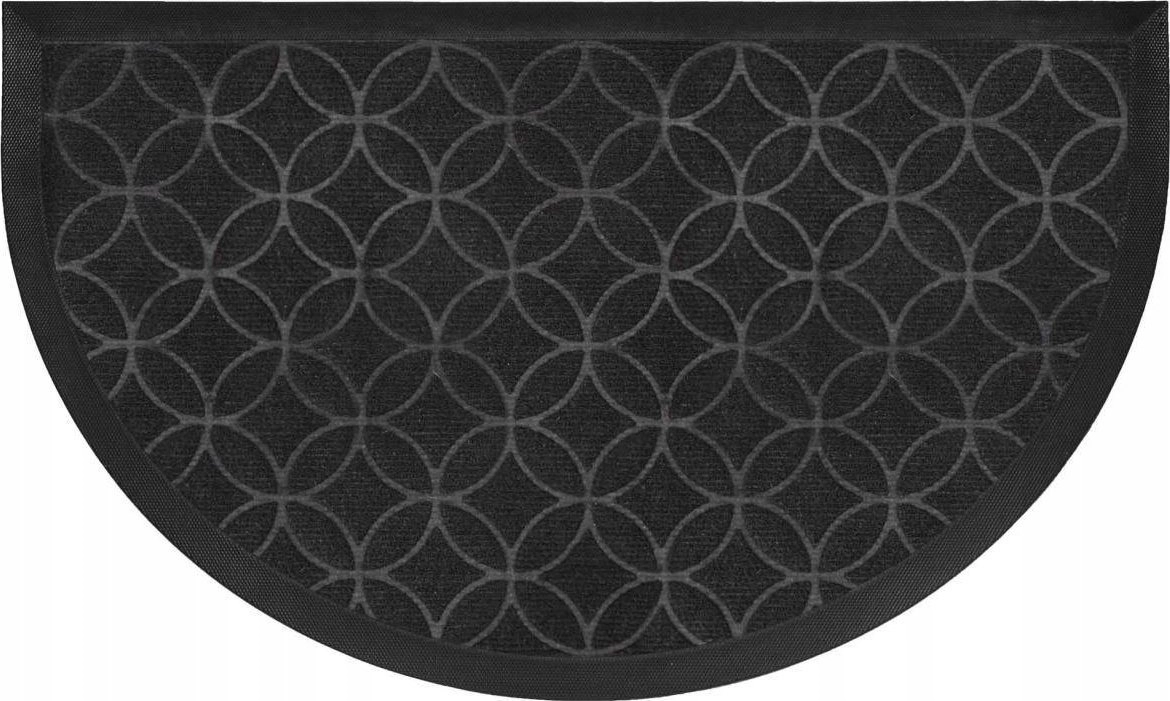 Douceur d`Interieur GALETS rubber doormat  crescent