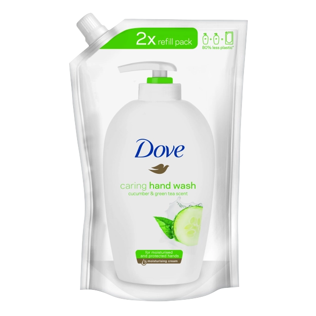 Dove Caring Hand Wash Cucumber  Green