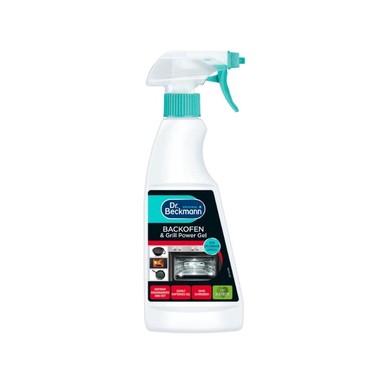Oven and grill cleaning gel with
