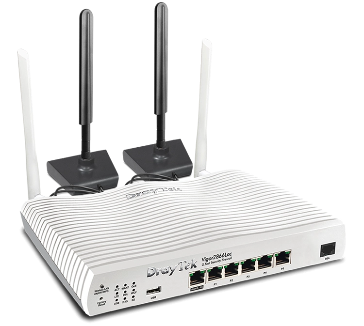 DrayTek Vigor 2866L wireless router Gigabit