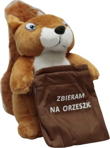 DROMEDERY SQUIRREL WITH A SMALL BAG