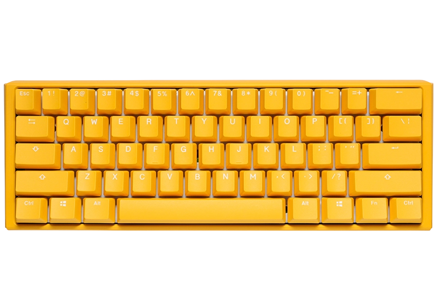 Ducky One 3 Yellow Mini keyboard