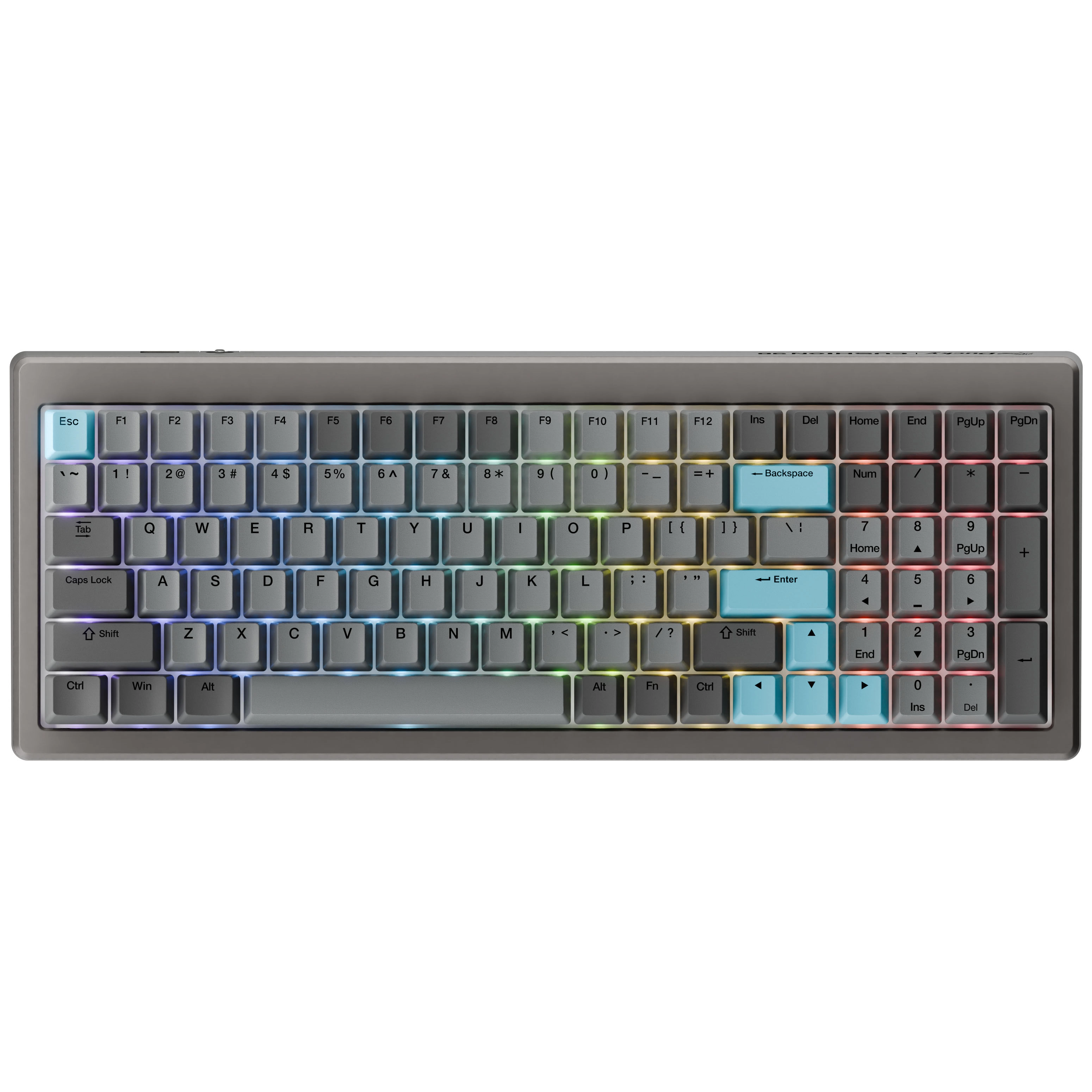 Ducky Cushion 98 Gaming-Tastatur 96% US-Layout