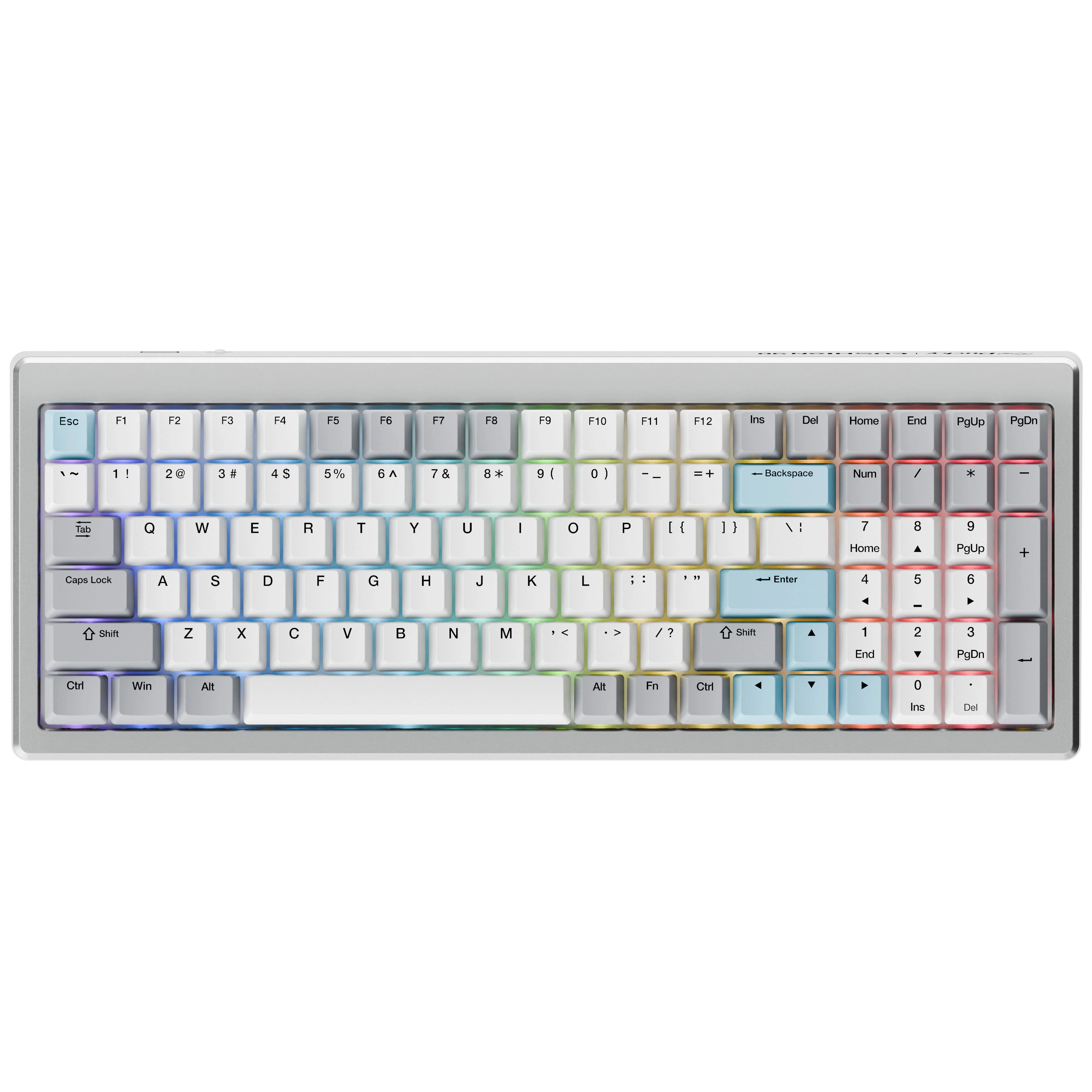 Ducky Cushion 98 Gaming-Tastatur 96% US-Layout