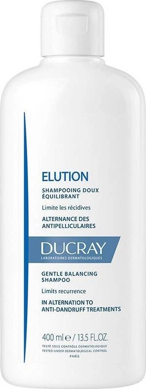 DUCRAY_Elution Balancing Shampoo delicate shampoo restoring