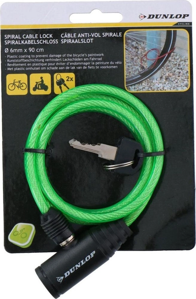Dunlop ZAPIĘCIE ROWEROWE DUNLOP SPIRALNE NA