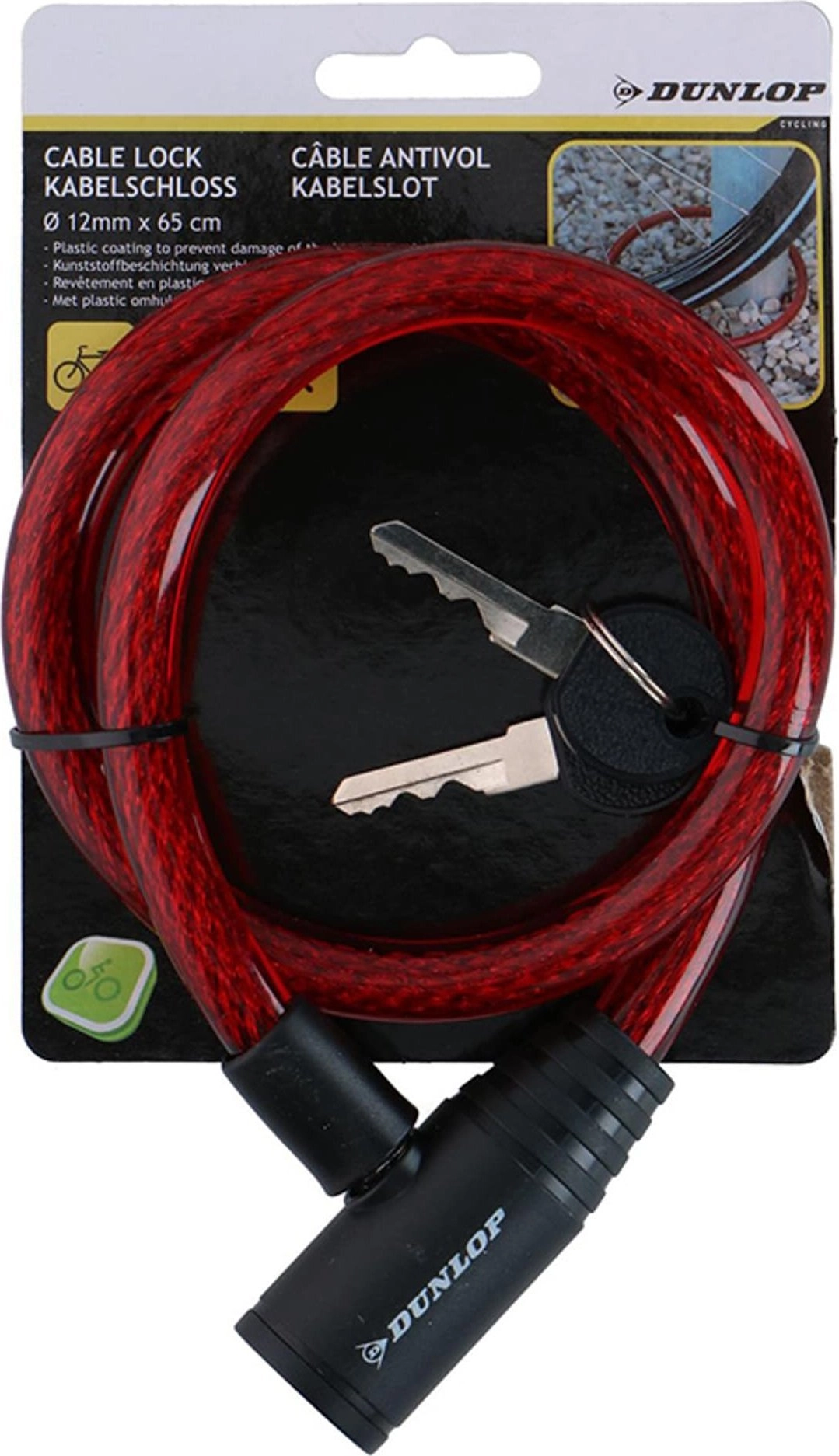 Dunlop Dunlop - Spiral bicycle lock