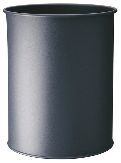 Durable Waste basket metal round 15