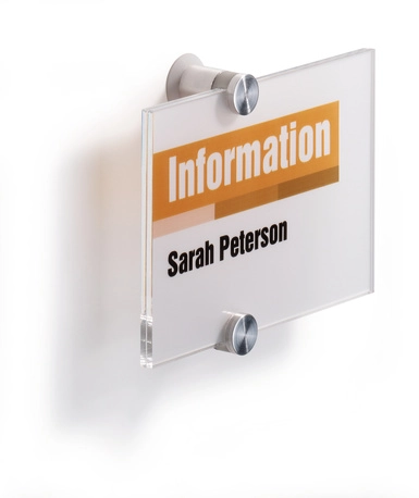 Durable Crystal Sign Transparent 482119 4821-19