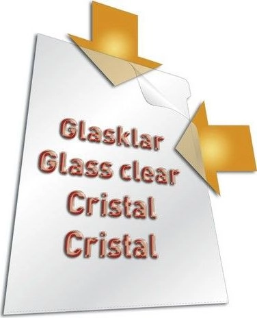 DURABLE transparent sleeve A4 bag 10