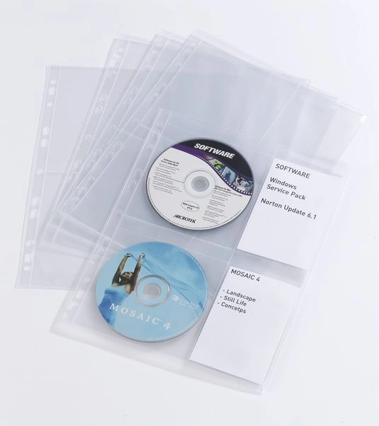 DURABLE CD/DVD COVER light M Pck