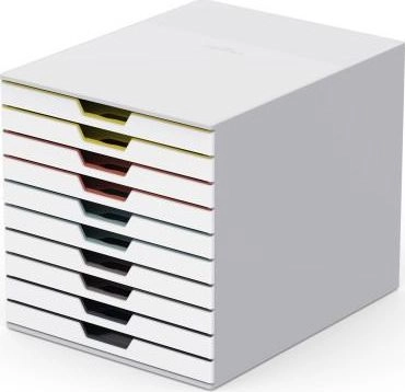 DURABLE drawer box VARICOLOR 10 compartments