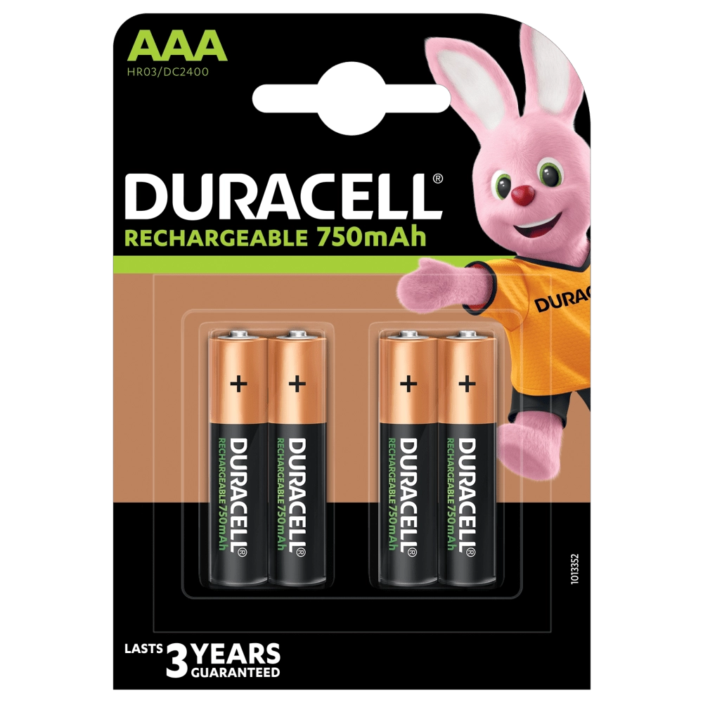 Duracell AAA (4pcs) Rechargeable battery Nickel-Metal