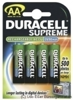 Duracell HR6 AA 4-pack Rechargeable battery