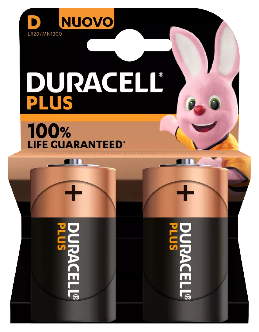 Duracell Plus 100 D Single-use battery