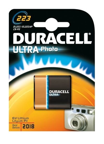 Duracell Ultra Photo 223 Single-use battery