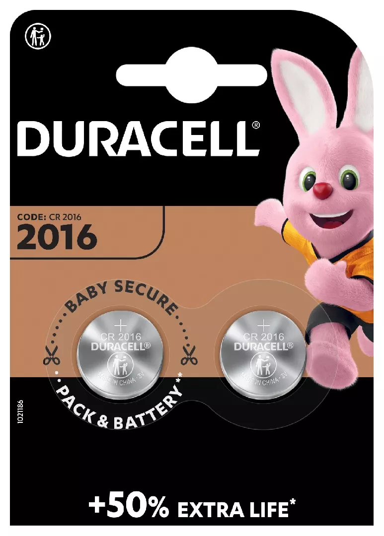 Duracell 2016 Single-use battery CR2016 Lithium