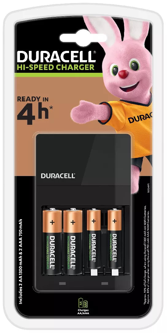 Duracell CEF14 battery charger Household battery