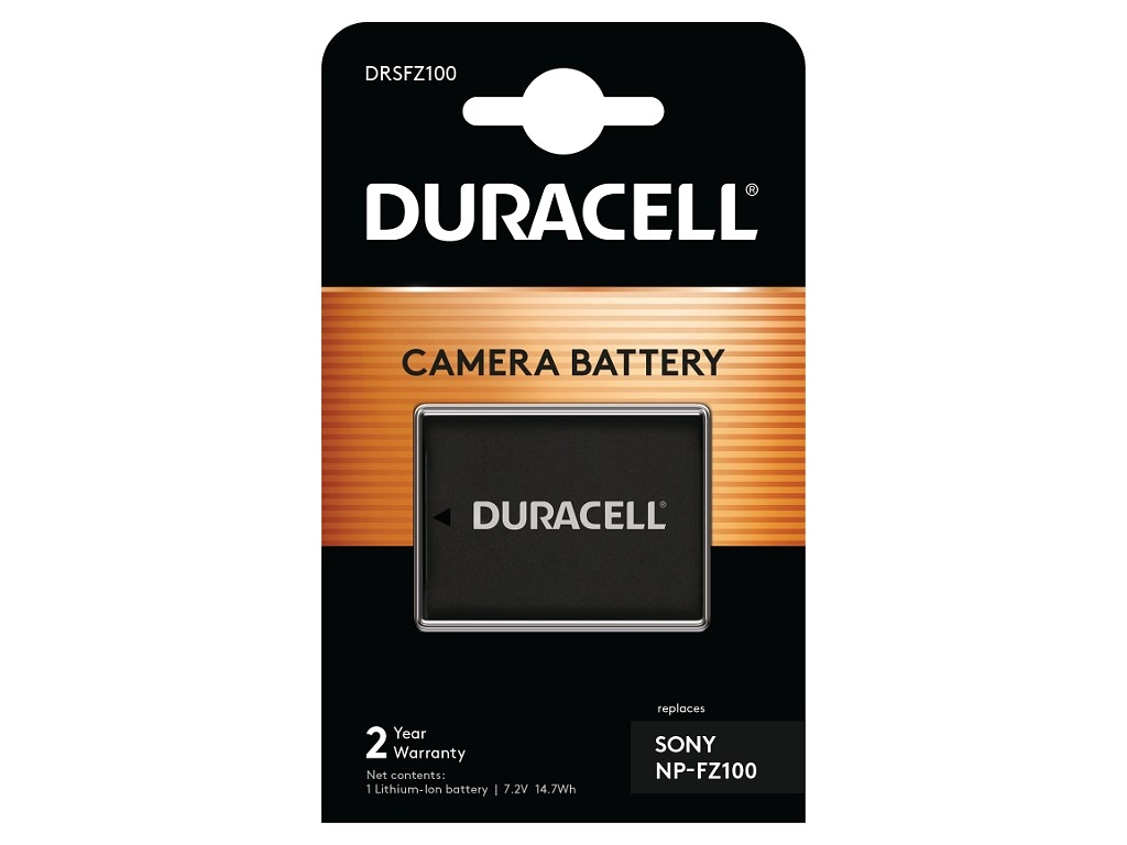 Duracell Camera Battery DRSFZ100 5055190186626