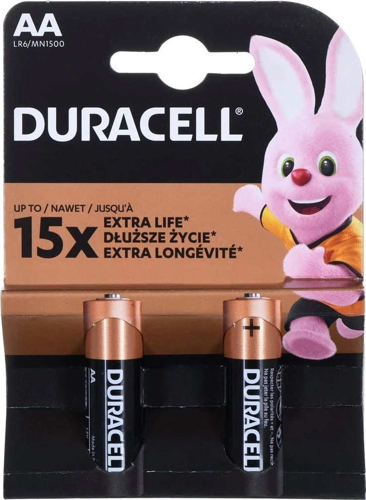 DURACELL Basic MN1500 AA BL2  Duracell