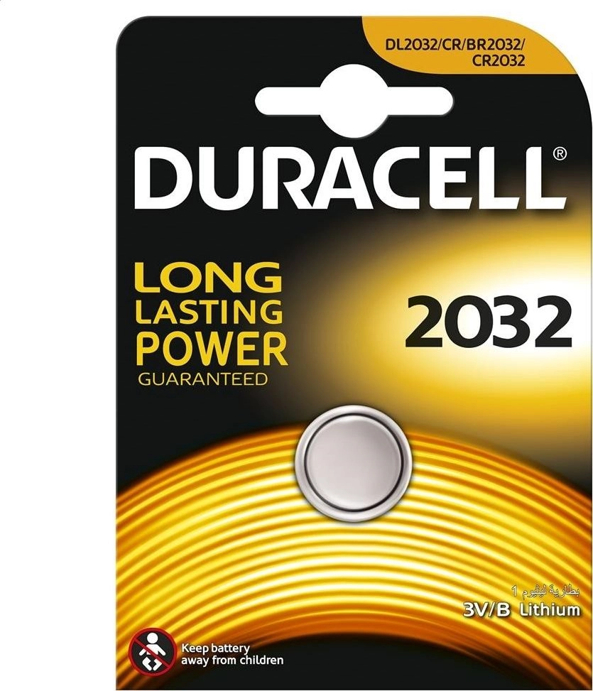 Duracell CR2032 5 pack 5000394035355 Duracell
