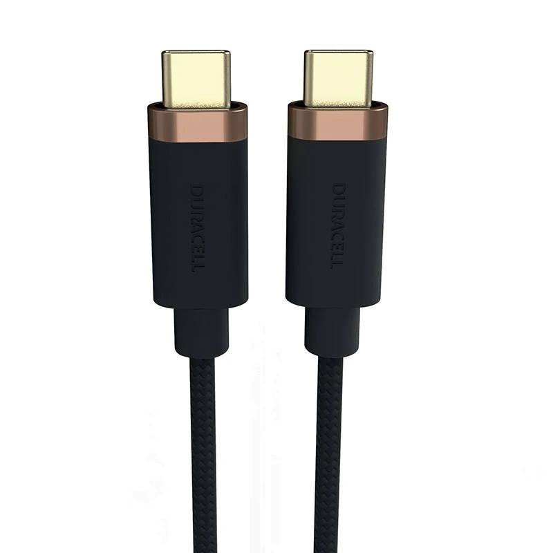 CABLE DURACELL USB-C/USB-C BRAIDED 1M 5056304310432