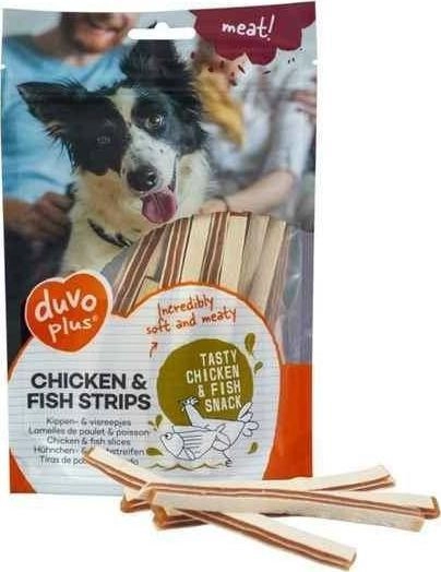 Duvo+ DUVO+ 80g CHICKENFISH STRIPS /20