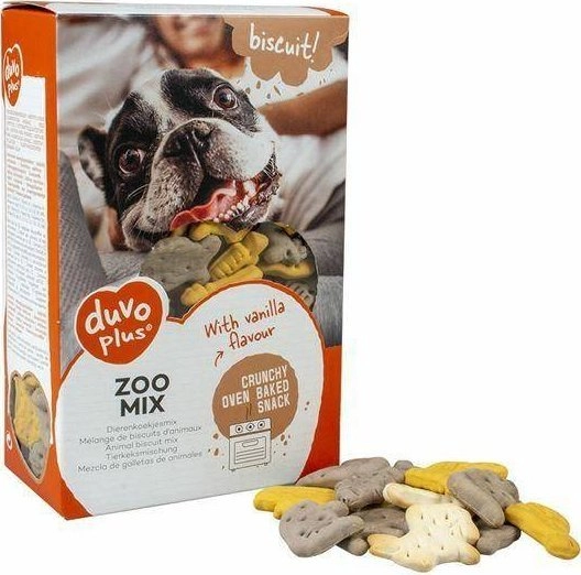 Duvo+ Duvo+ 500g Ciastka Zoo Mix