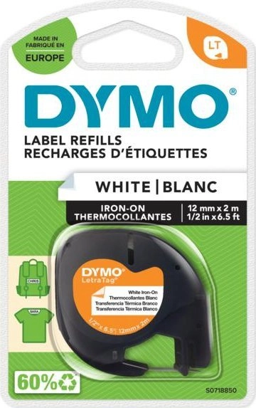 DYMO LetraTag Iron-On Fabric Labels Authentic