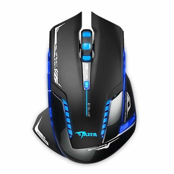 E-blue Mazer Pro pele Gaming Labās puses USB tips Optic 2500 DPI